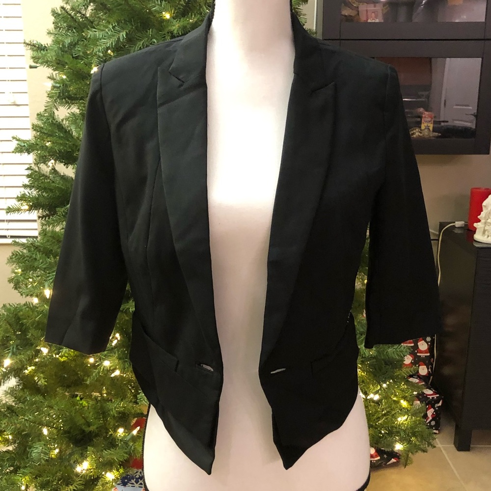 NWT, Only, Fitted Black Blazer/Jacket Sz M